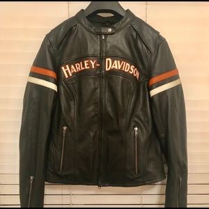 Harley Davidson Miss Enthusiast Leather Jacket